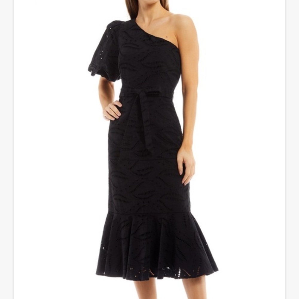 Gibson Latimer One Shoulder Dress